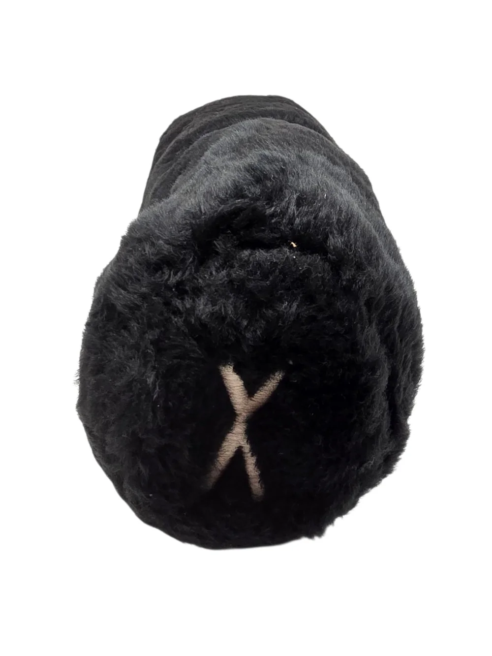 Vintage Wilson X Wood Golf Club Head Cover + 2 Unbranded Fuzzy Sock Headcover